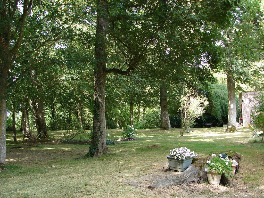 Bed and Breakfast Logis De La Paqueraie Saint-Branchs Esterno foto